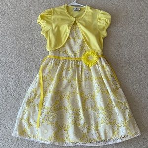 Girls spring dress 👗👗🌻